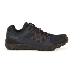 Buty trekkingowe męskie Edgepoint III Regatta. Niebieskie buty trekkingowe męskie Regatta, bez wzorów, z poliesteru, bez zapięcia, trekkingowe. Za 338.50 zł.