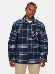 Wrangler Kurtka przejściowa Casey 112357279 Niebieski Relaxed Fit. Niebieskie kurtki męskie Wrangler, m, bez wzorów, z bawełny, bez ramiączek, bez kaptura. Za 379.99 zł.