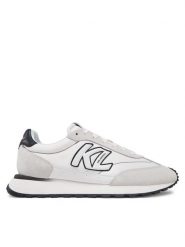 KARL LAGERFELD Sneakersy Kairo KL51124 Biały. Białe buty sportowe na co dzień męskie KARL LAGERFELD, m, bez wzorów, z materiału, bez ramiączek, bez kaptura. Za 979.99 zł.