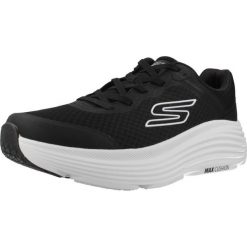 Buty SKECHERS MAX CUSHIONING ENDEAVOUR Czarny. Czarne buty do biegania męskie Skechers, bez wzorów, z tkaniny, bez zapięcia, trekkingowe, skechers sport. Za 364.99 zł.