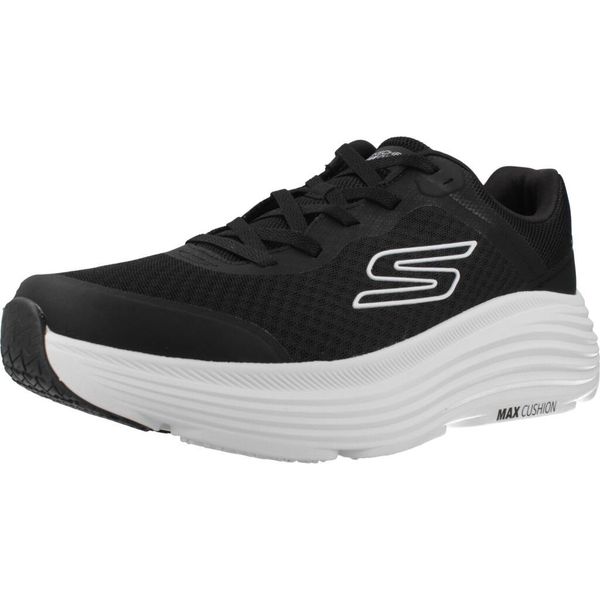 Buty SKECHERS MAX CUSHIONING ENDEAVOUR Czarny. Czarne buty do biegania męskie Skechers, bez wzorów, bez zapięcia, do biegania, skechers sport. Za 289.99 zł.