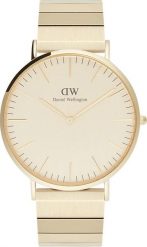 Zegarek męski Daniel Wellington DW00100779 złoty. Żółte zegarki męskie Daniel Wellington, złote. Za 1,305.63 zł.