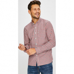 Levi's - Koszula. Brązowe koszule męskie Levi's, w kratkę, z bawełny, button down, z długim rękawem. Za 279.90 zł.