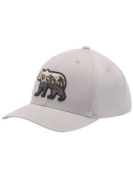 Columbia Czapka z daszkiem Lost Lager™ 3D Stretch Snap Back 2159001 Szary. Szare czapki męskie Columbia, bez wzorów, z poliesteru. Za 119.99 zł.