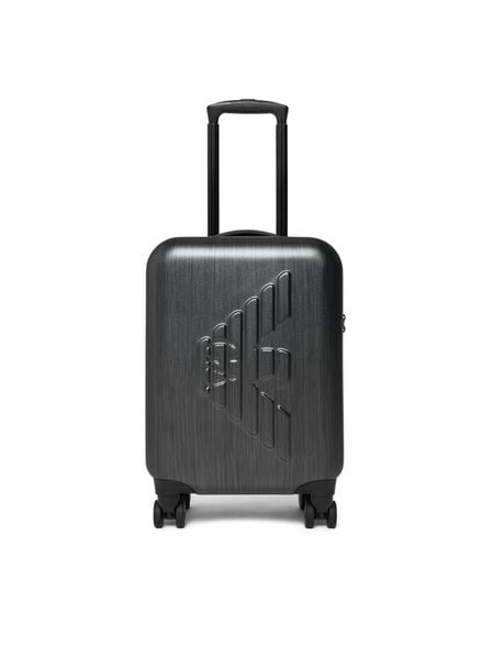 Emporio Armani Walizka kabinowa EM001929 AF15459 U8097 Szary. Szare walizki męskie Emporio Armani, bez wzorów, z tworzywa sztucznego. Za 1,259.00 zł.