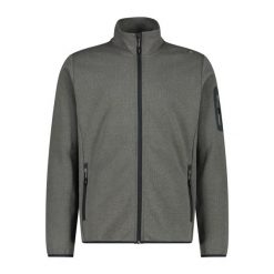 Bluza męska turystyczna CMP 34H6397. Szare bluzy nierozpinane męskie CMP, m, bez wzorów, sportowe, bez ramiączek, bez kaptura. Za 248.50 zł.