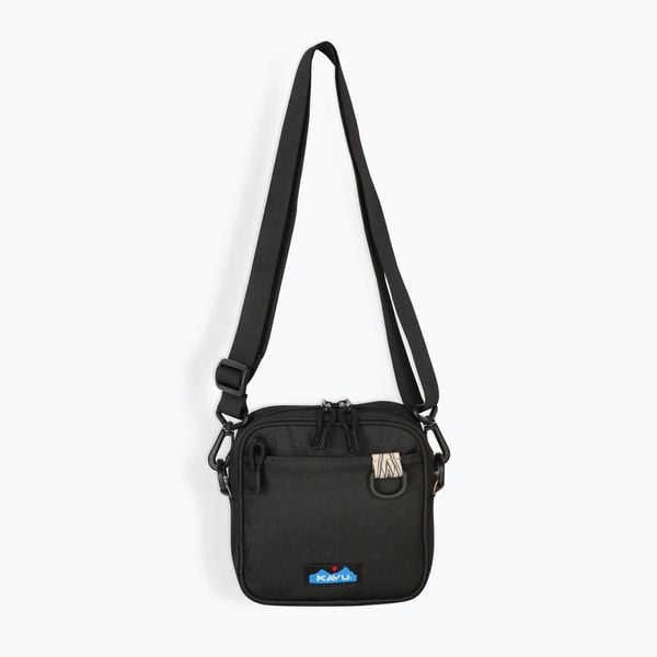 Saszetka KAVU Globetrot. Czarne saszetki męskie KAVU, bez wzorów. Za 169.99 zł.