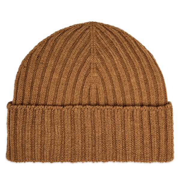 Czapka New Era. Brązowe czapki męskie New Era, na zimę, bez wzorów. Za 99.99 zł.