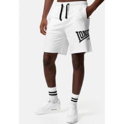 Krótka Lonsdale Polbathic. Białe szorty sportowe męskie Lonsdale, bez wzorów, z bawełny, sportowe. Za 168.50 zł.