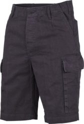 MFH Spodnie BW Moleskin Bermuda czarne przecierane 4XL. Czarne długie spodnie sportowe męskie MFH, bez wzorów. Za 140.00 zł.