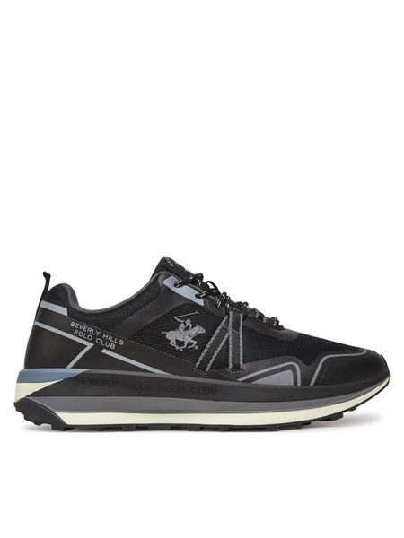 Beverly Hills Polo Club Sneakersy VSS25-B006 Czarny. Czarne buty sportowe na co dzień męskie Beverly Hills Polo Club, m, bez wzorów, z materiału, bez ramiączek, bez kaptura. Za 219.99 zł.