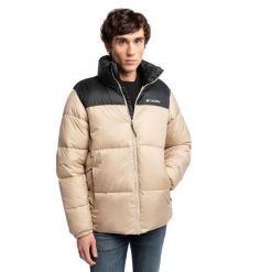 Kurtka zimowa męska Columbia Puffect II. Brązowe kurtki męskie Columbia, na zimę, l, bez wzorów, sportowe, bez ramiączek, bez kaptura. W wyprzedaży za 466.20 zł.