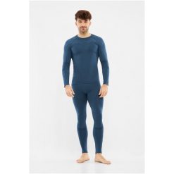 Bielizna męska VIKING Gary Set Bamboo. Niebieskia bielizna termoaktywna męska Viking, m, bez wzorów, bez ramiączek. Za 299.90 zł.