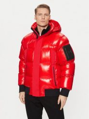 BOSS Kurtka puchowa Ronnie 50522627 Czerwony Regular Fit. Czerwone kurtki męskie Boss, m, bez wzorów, z puchu, bez ramiączek, bez kaptura. Za 2,449.00 zł.