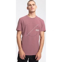 T-shirt męski TSM269 - burgund. T-shirty męskie marki 4f. W wyprzedaży za 39.99 zł.