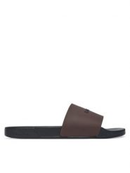 Calvin Klein Klapki Ess Slide Monobrand Cv HM0HM02107 Brązowy. Brązowe klapki i japonki męskie Calvin Klein, bez wzorów, z syntetyku. Za 189.99 zł.