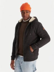 Quiksilver Kurtka przejściowa Keller Sherpa EQYFT05112 Czarny Regular Fit. Czarne kurtki męskie Quiksilver, m, bez wzorów, z syntetyku, bez ramiączek, bez kaptura. Za 459.99 zł.