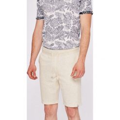 Jack & Jones - Szorty. Szare szorty męskie Jack & Jones, z bawełny, casualowe. W wyprzedaży za 59.90 zł.