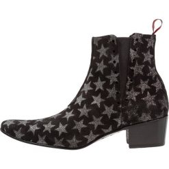 Jeffery West MURPHY CHELSEA Botki kowbojki i motocyklowe black/silver. Buty zimowe męskie marki Jeffery West. W wyprzedaży za 694.85 zł.