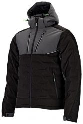 KURTKA MĘSKA OCIEPLANA MEMBRANA WZMOCNIENIE CORDURA ODPINANY KAPTUR WIELE KIESZENI ODBLASKI LOGAN J STALCO - czarny L. Czarne kurtki męskie Stalco, l, bez wzorów, bez ramiączek, bez kaptura. Za 310.46 zł.