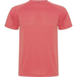 Męska Koszulka Sportowa Montecarlo Z Krótkim Rękawem. Brązowe t-shirty sportowe męskie ROLY, m, bez wzorów, sportowe, bez ramiączek. Za 33.99 zł.