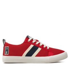 Tenisówki Helly Hansen. Czerwone trampki męskie Helly Hansen, bez wzorów, bez zapięcia. Za 179.99 zł.