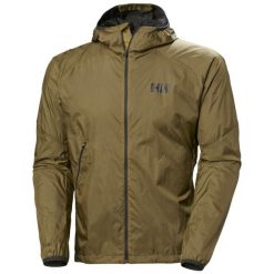 Kurtka wodoodporna Helly Hansen Rapide Insulator Wind. Brązowe kurtki męskie Helly Hansen, l, bez wzorów, bez ramiączek, bez kaptura. W wyprzedaży za 781.00 zł.