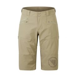Spodenki rowerowe męskie Endura Singletrack II Short. Brązowe szorty sportowe męskie ENDURA, bez wzorów. Za 239.99 zł.