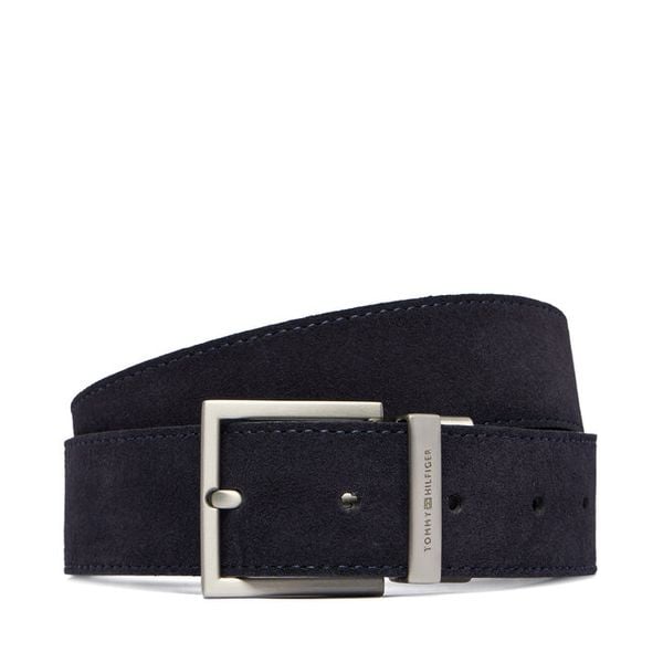 Pasek Męski Tommy Hilfiger. Czarne paski męskie Tommy Hilfiger, bez wzorów. Za 289.99 zł.