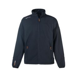 Softshell męski Whistler Dublin. Niebieskie kurtki softshell męskie Whistler, m, bez wzorów, z softshellu, bez kaptura, trekkingowe. Za 199.99 zł.