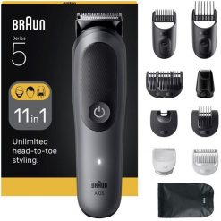 Trymer Braun All-in-One 5560. Golarki męskie BRAUN. Za 298.95 zł.