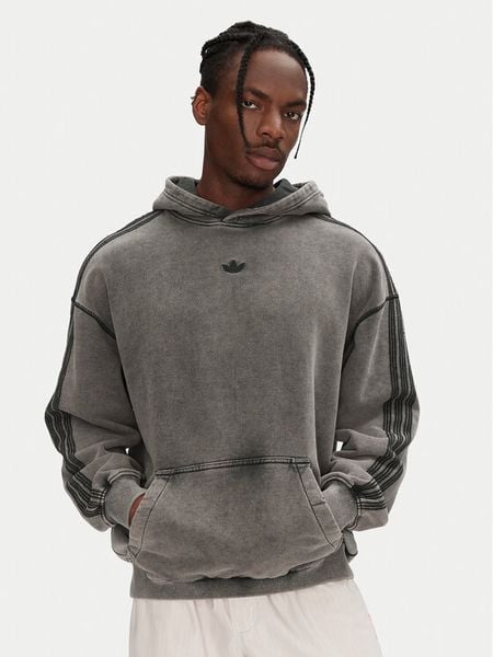 Adidas Bluza Premium Essentials Retro JD0245 Szary Loose Fit. Szare bluzy nierozpinane męskie ADIDAS, m, bez wzorów, z bawełny, retro, bez ramiączek, bez kaptura. Za 339.99 zł.