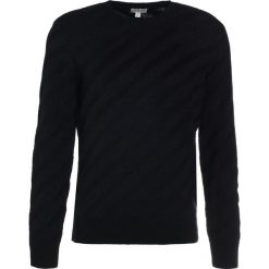 Club Monaco DIAGONAL HERRINGBONE CREW Sweter black/navy. Swetry męskie marki Club Monaco. W wyprzedaży za 573.30 zł.