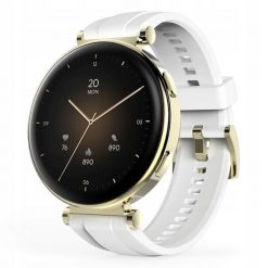 Hama Fit Watch 7000 Smartwatch AMOLED Zegarek Sportowy Różowe Złoto. Białe zegarki męskie HAMA, złote. W wyprzedaży za 192.05 zł.