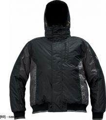 CERVA DAYBORO pilot kurtka - męska kurtka pilotka, odpinany kaptur, polar kołnierz i w kapturze, odblaskowe elementy, 100% poliester - czarny 4XL. Czarne bluzy z polaru męskie CERVA, m, bez wzorów, z polaru, bez ramiączek, bez kaptura. Za 249.35 zł.