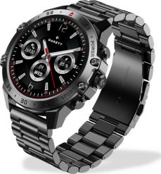 Smartwatch Garett V14 czarny stalowy. Czarne zegarki smartwatch GARETT. Za 754.94 zł.