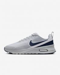 Nike AIR MAX NUAXIS Sneakersy męskie. Szare buty sportowe na co dzień męskie Nike, l, bez wzorów, z syntetyku, sportowe, bez ramiączek, bez kaptura, outdoorowe. Za 329.99 zł.