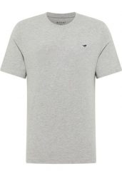 Męski T-Shirt Mustang Style Alex Mid Grey Mélange 1017338 4140. Szare t-shirty męskie Mustang, m, bez wzorów, bez kołnierzyka, bez ramiączek. Za 69.99 zł.