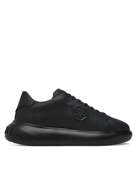 PHILIPP PLEIN Sneakersy FAES USC0804 PLE075N Czarny. Czarne buty sportowe na co dzień męskie Philipp Plein, m, bez wzorów, ze skóry, bez ramiączek, bez kaptura. Za 1,599.00 zł.