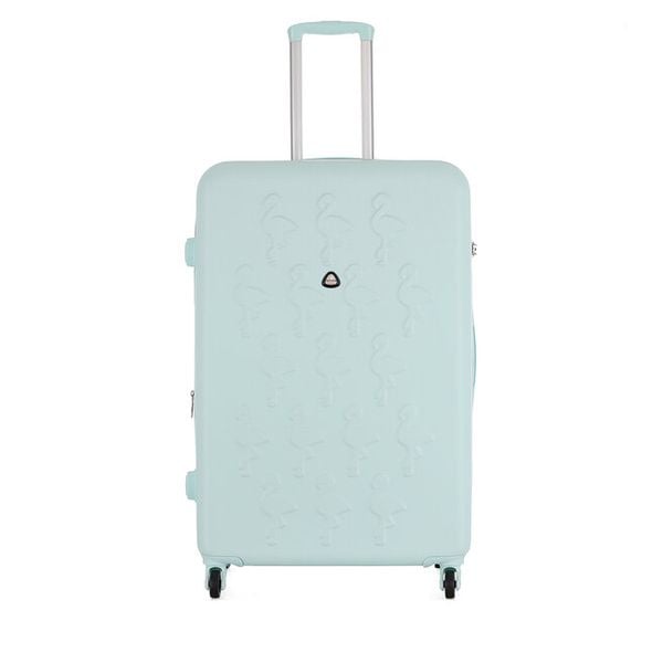 Walizka duża Semi Line. Niebieskie walizki męskie Semi-line, bez wzorów, duże. Za 309.99 zł.