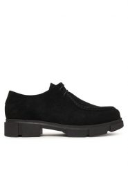 Guess Półbuty FMFFIO SUE13 Czarny. Czarne codzienne półbuty męskie Guess, z aplikacjami, ze skóry, bez obcasa, bez zapięcia. Za 539.99 zł.