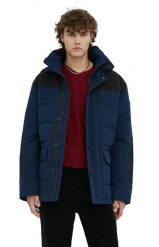 WRANGLER BODYGUARD MĘSKA KURTKA ZIMOWA NAVY W4B2WW114 112320200. Niebieskie kurtki męskie Wrangler, na zimę, m, bez wzorów, z jeansu, klasyczne, bez ramiączek, bez kaptura. W wyprzedaży za 219.99 zł.