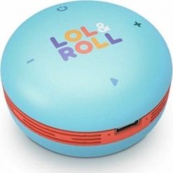 Głośnik Energy Sistem Głośnik Bluetooth Przenośny Lol&Roll Pop Kids Niebieski 5 W 500 mAh. Niebieskie głośniki przenośne Energy Sistem. Za 55.98 zł.