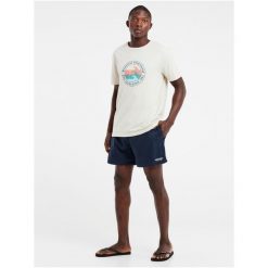 Spodenki męskie Protest PRTMORNE jogging shorts. Niebieskie szorty sportowe męskie Protest, bez wzorów, sportowe. W wyprzedaży za 215.99 zł.