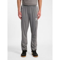 Spodnie treningowe Hummel Lead 2.0. Szare spodnie dresowe męskie HUMMEL, bez wzorów. Za 193.00 zł.