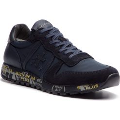 Sneakersy PREMIATA - Eric 3297 Granatowy. Niebieskie buty sportowe na co dzień męskie Premiata, z materiału, klasyczne. Za 829.00 zł.