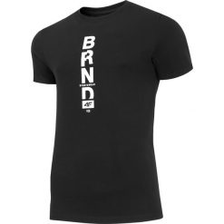 T-shirt męski TSM251 - głęboka czerń. T-shirty męskie marki 4f. Za 49.99 zł.