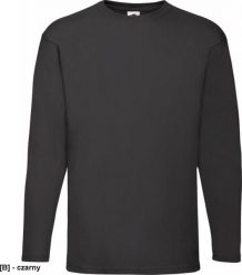 FOTL-610380 - Koszulka Valueweight z długim rękawem, męska - biały L. Białe koszulki męskie z długim rękawem Reis, l, bez wzorów, bez kołnierzyka, bez ramiączek. Za 41.23 zł.