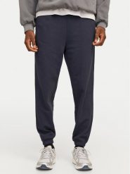 Jack & Jones Spodnie dresowe Morgan 12257964 Granatowy Regular Fit. Niebieskie spodnie dresowe męskie Jack & Jones, bez wzorów, z bawełny. Za 109.99 zł.
