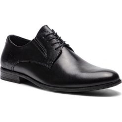 Półbuty LASOCKI FOR MEN MI08-C343-381-03M. Czarne eleganckie półbuty męskie Lasocki For Men, ze skóry, bez obcasa, bez zapięcia. Za 189.99 zł.